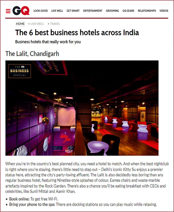The Best Business Hotel Across India