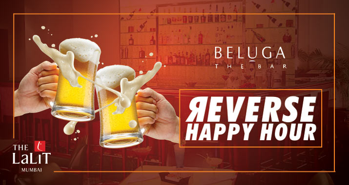 Reverse Happy Hour at Beluga Reverse Happy Hour at Beluga