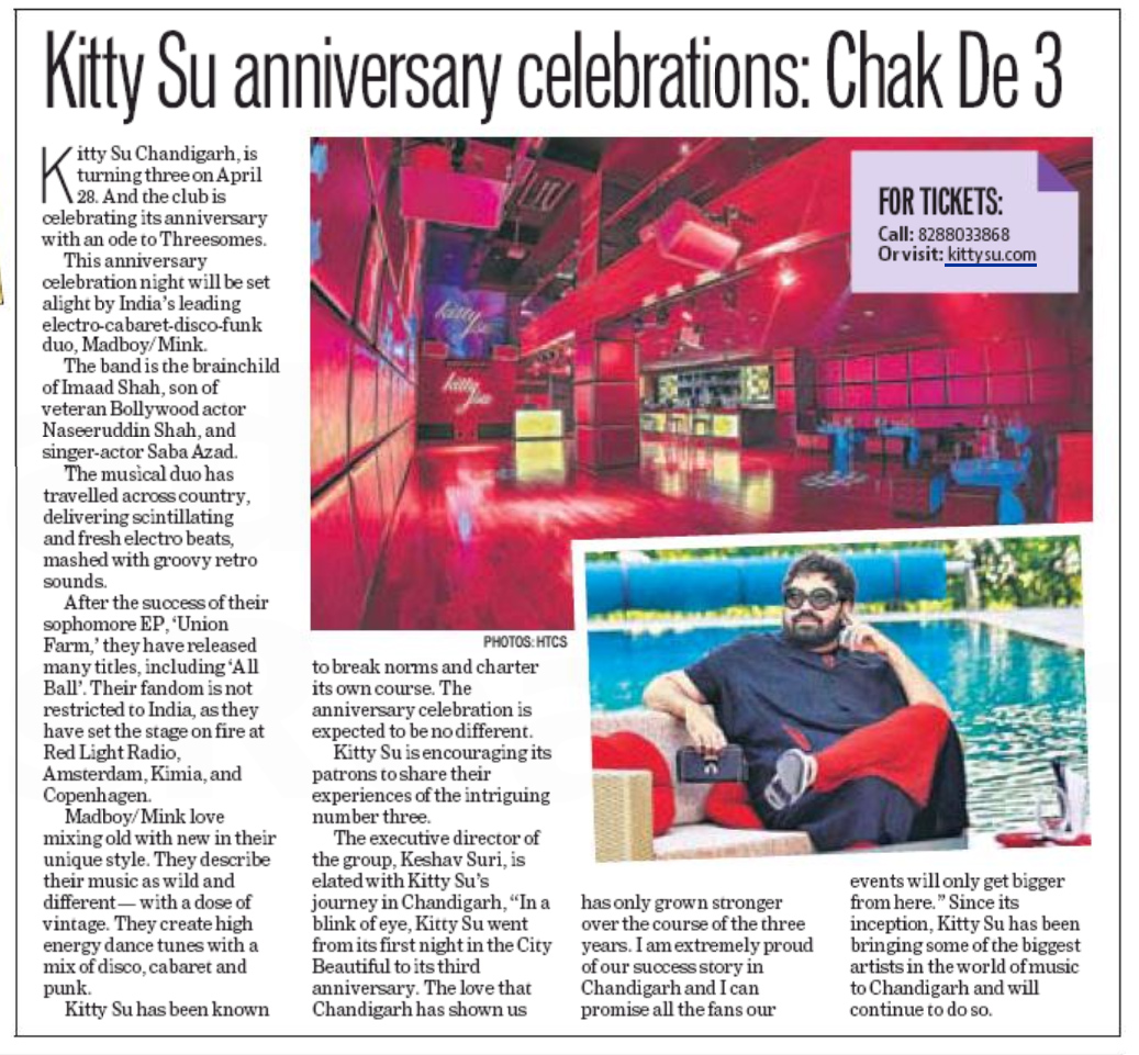 Kitty Su Anniversary Celebrations - Chak De 3