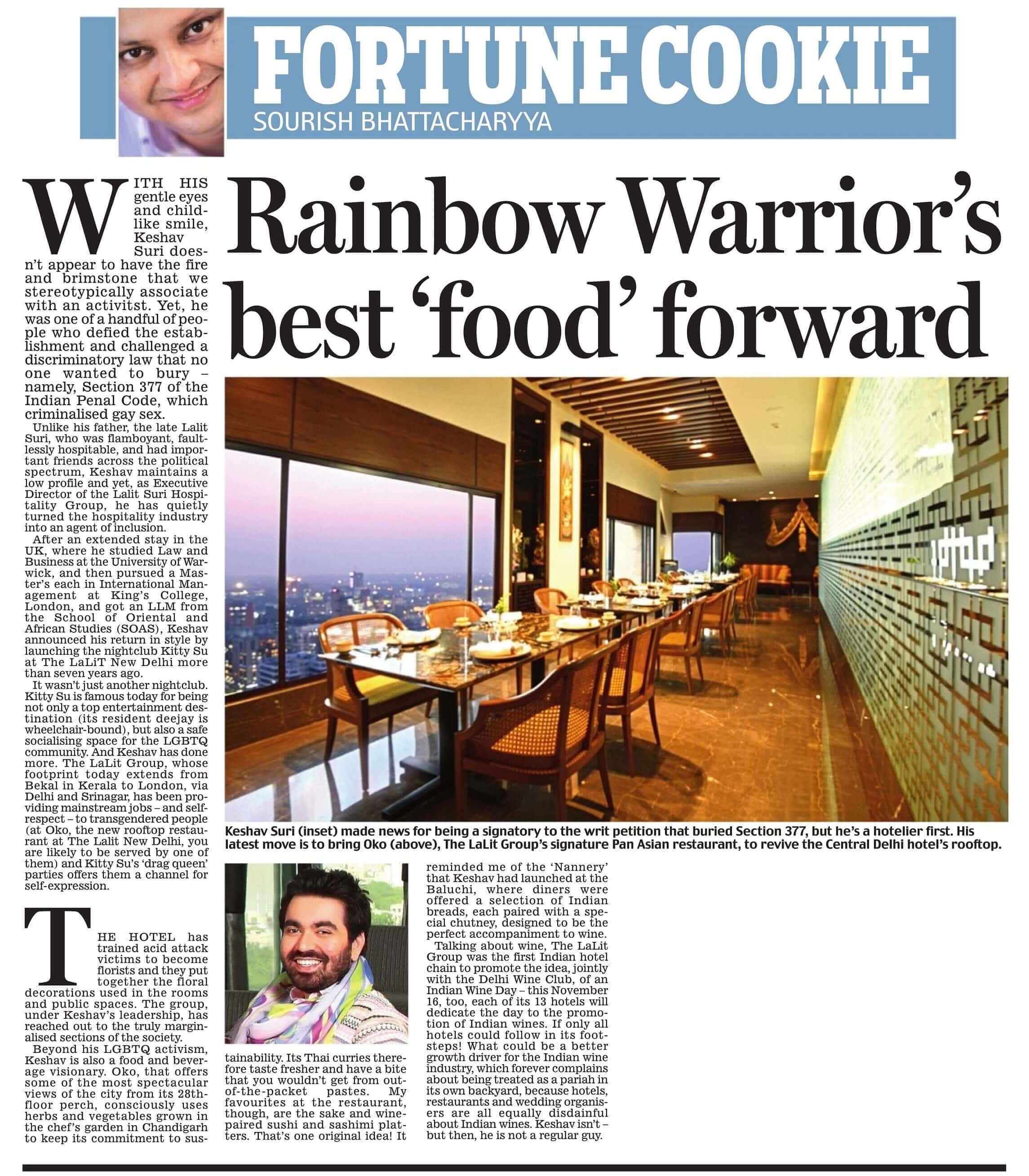 Rainbow Warrior's best 'Food' forward