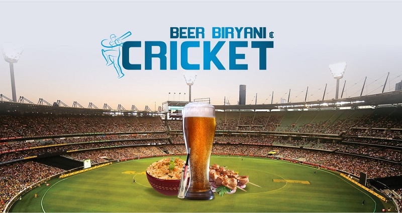 Beer, Biryani & Cricket Beer, Biryani & Cricket