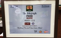 The Telegraph  - Food Guide Awards