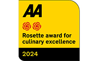 Rosette award for culinary excellence 2024 